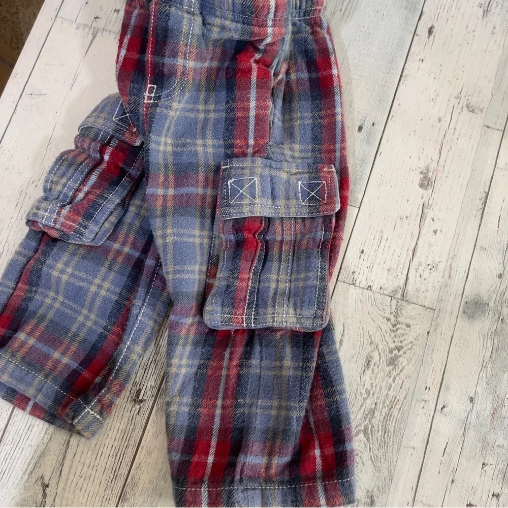 Mini Boden red blues